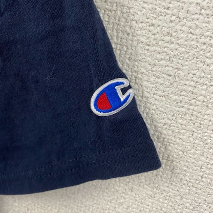 古着 used　champion　チャンピオン　半袖カレッジプリントTシャツ　ノートルダム大学　ネイビー　XLサイズ