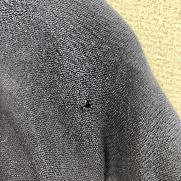 古着 used　champion　チャンピオン　半袖カレッジプリントTシャツ　ノートルダム大学　ネイビー　XLサイズ