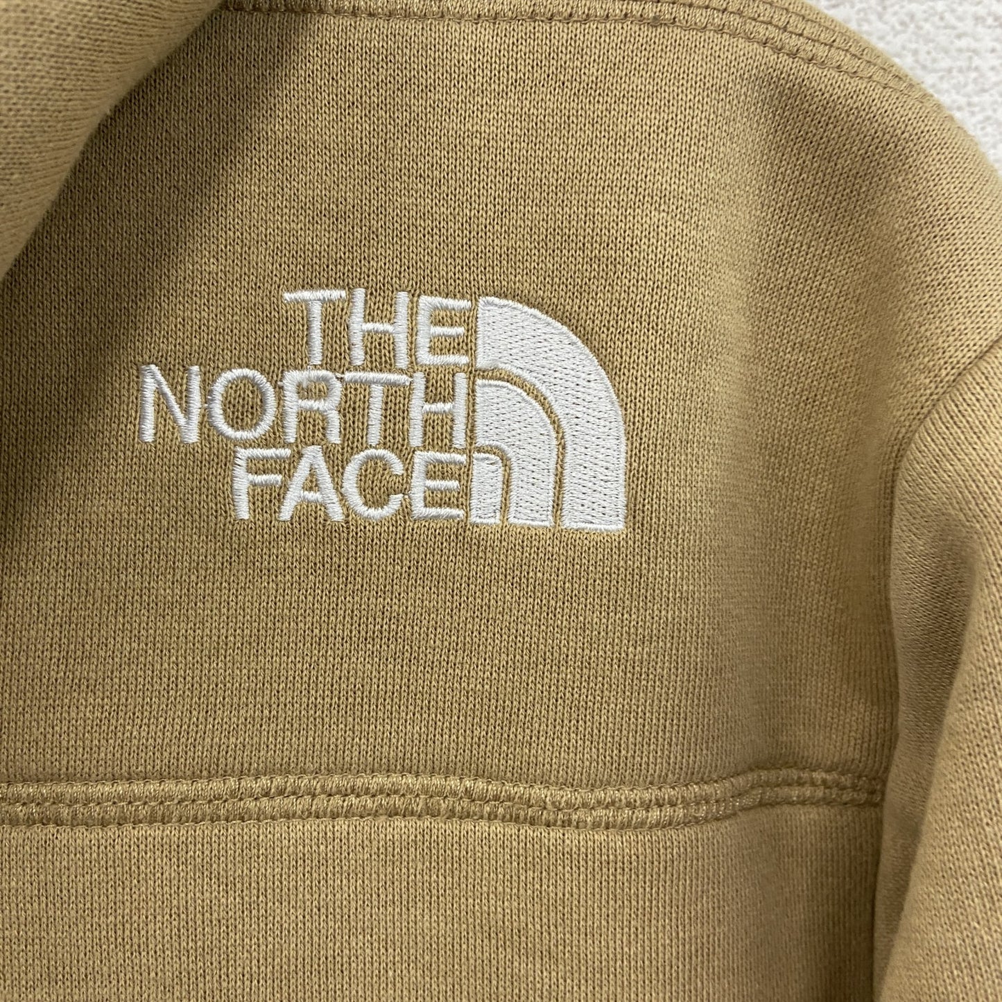 THE NORTH FACE　ザ・ノースフェイス　フルジップスウェットパーカー/フーディー　裏ボア　ベージュ　Lサイズ