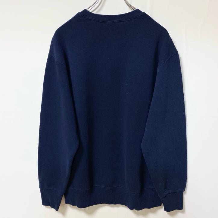 古着 used　FRUIT OF THE LOOM　長袖プリントスウェット　トレーナー　サウスパドリーアイランド　紺　Mサイズ