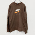 NIKE　ナイキ　スウェット/トレーナー　茶色　ブラウン　Lサイズ