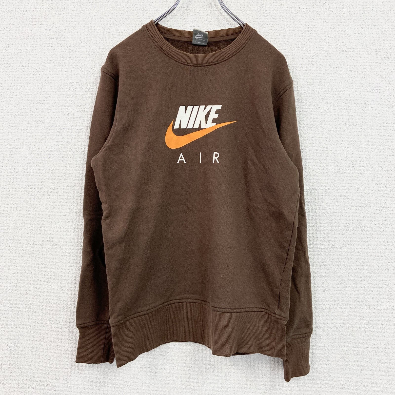 NIKE　ナイキ　スウェット/トレーナー　茶色　ブラウン　Lサイズ