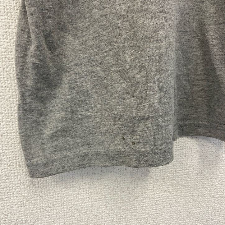 古着 used　JERZEES ジャージーズ　半袖プリントTシャツ　NEWMAN GROVE　グレー　灰色　クルーネック