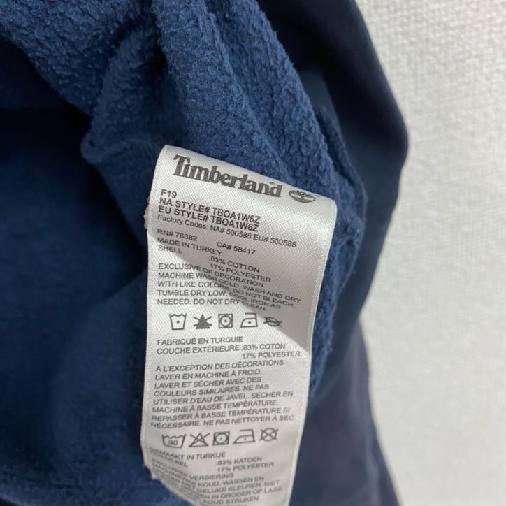 古着 used　Timberland　ティンバーランド　スウェット/トレーナー　紺　ネイビー　2XLサイズ