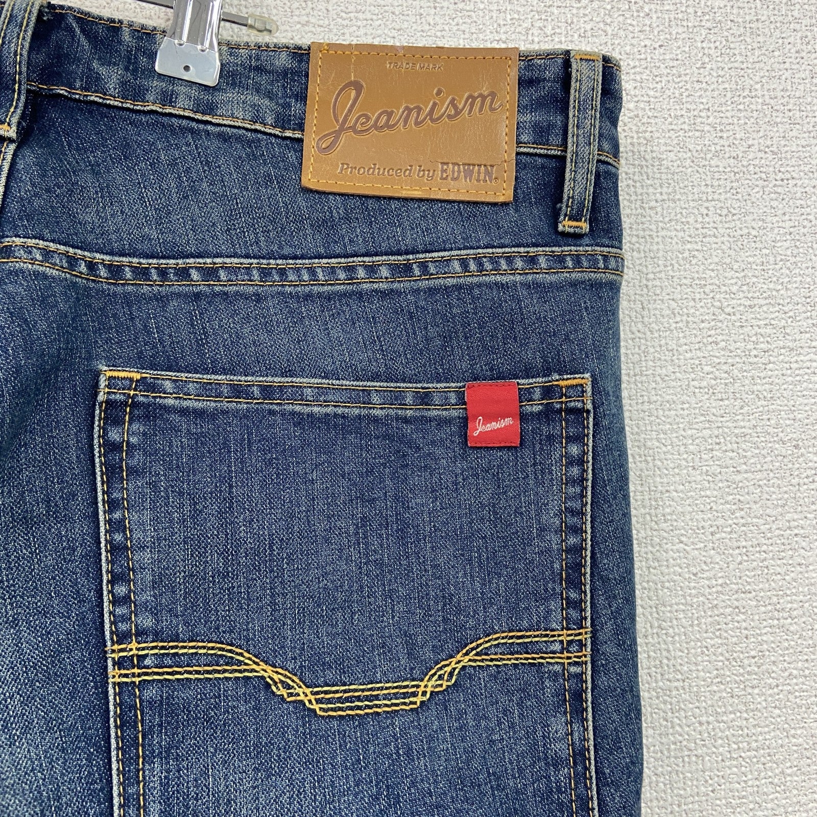EDWIN　エドウィン　デニムパンツ/ジーンズ　鬼ヒゲ　縦落ち　ジップフライ　インディゴ　36サイズ