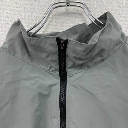 90s　米軍　U.S.ARMY　IPFU　トレーニングジャケット　フルジップナイロンジャケット　ヴィンテージ　灰色　グレー　Mサイズ
