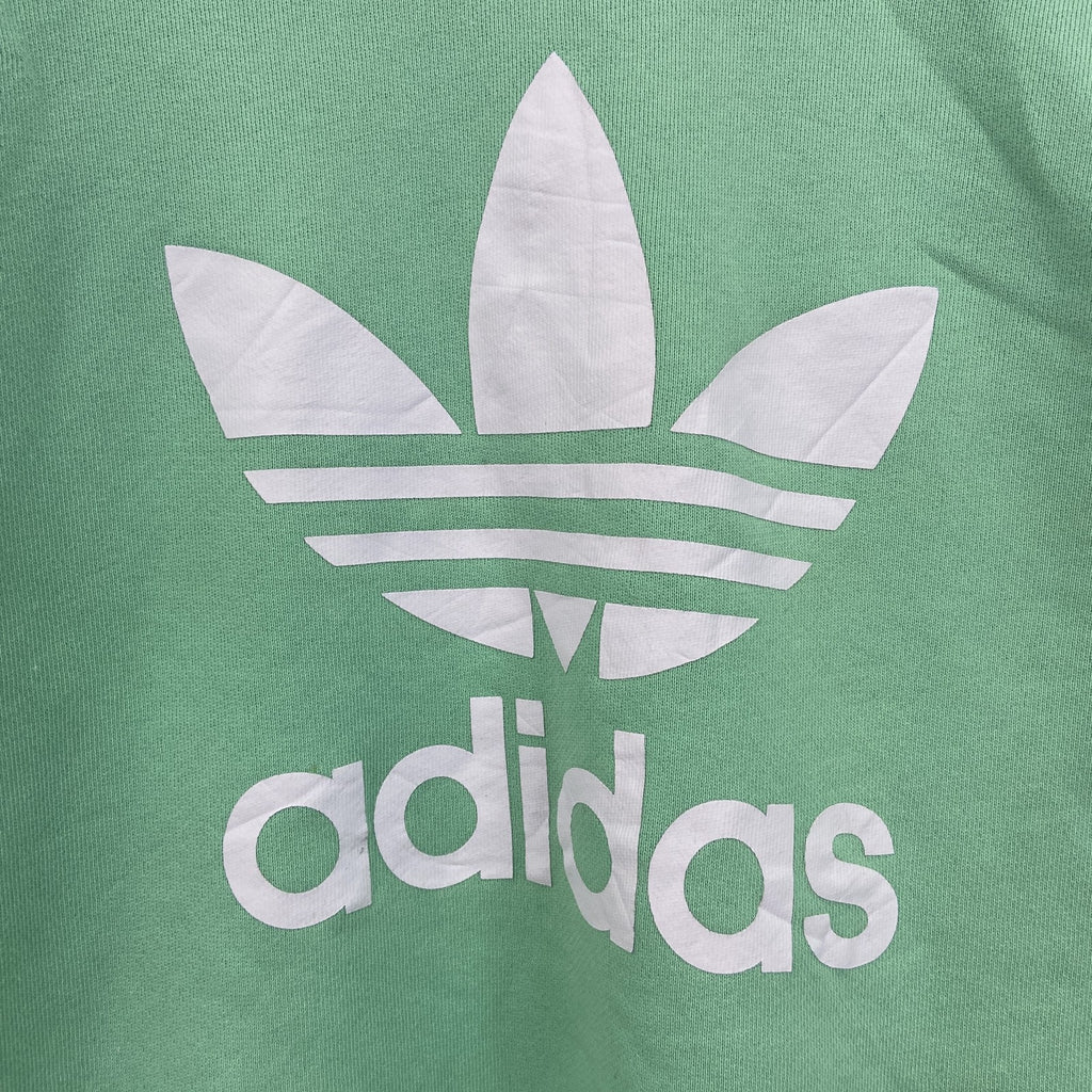 adidas　アディダス　スウェット/トレーナー　トレフォイル　緑　グリーン　Lサイズ