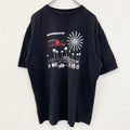 古着 used　ZYNC　IRONMAN　トライアスロン　半袖プリントTシャツ　黒　ブラック　ビックシルエット　XXLサイズ