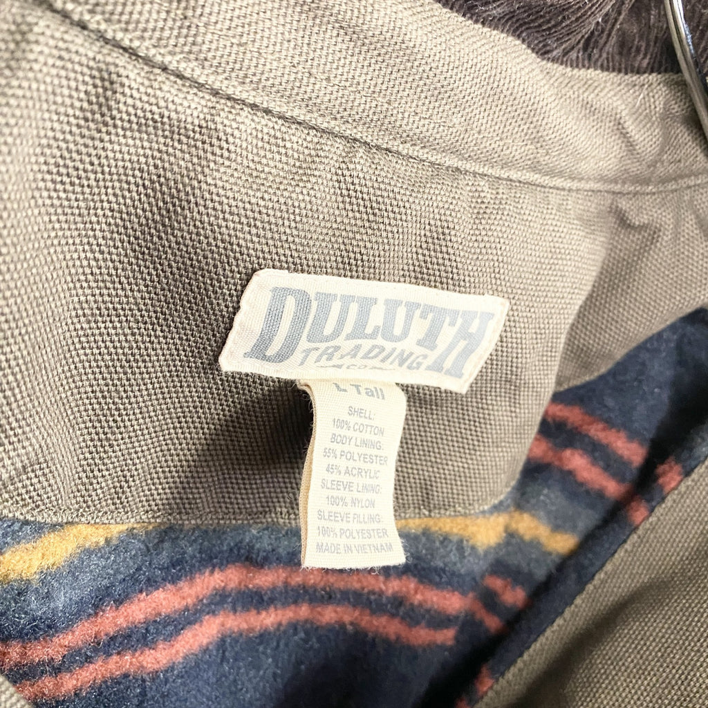 DULUTH　ハンティングジャケット　ダックジャケット　コーデュロイカラー　茶色　ブラウン　Lサイズ