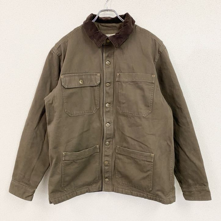 DULUTH　ハンティングジャケット　ダックジャケット　コーデュロイカラー　茶色　ブラウン　Lサイズ