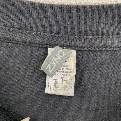 古着 used　ZYNC　IRONMAN　トライアスロン　半袖プリントTシャツ　黒　ブラック　ビックシルエット　XXLサイズ
