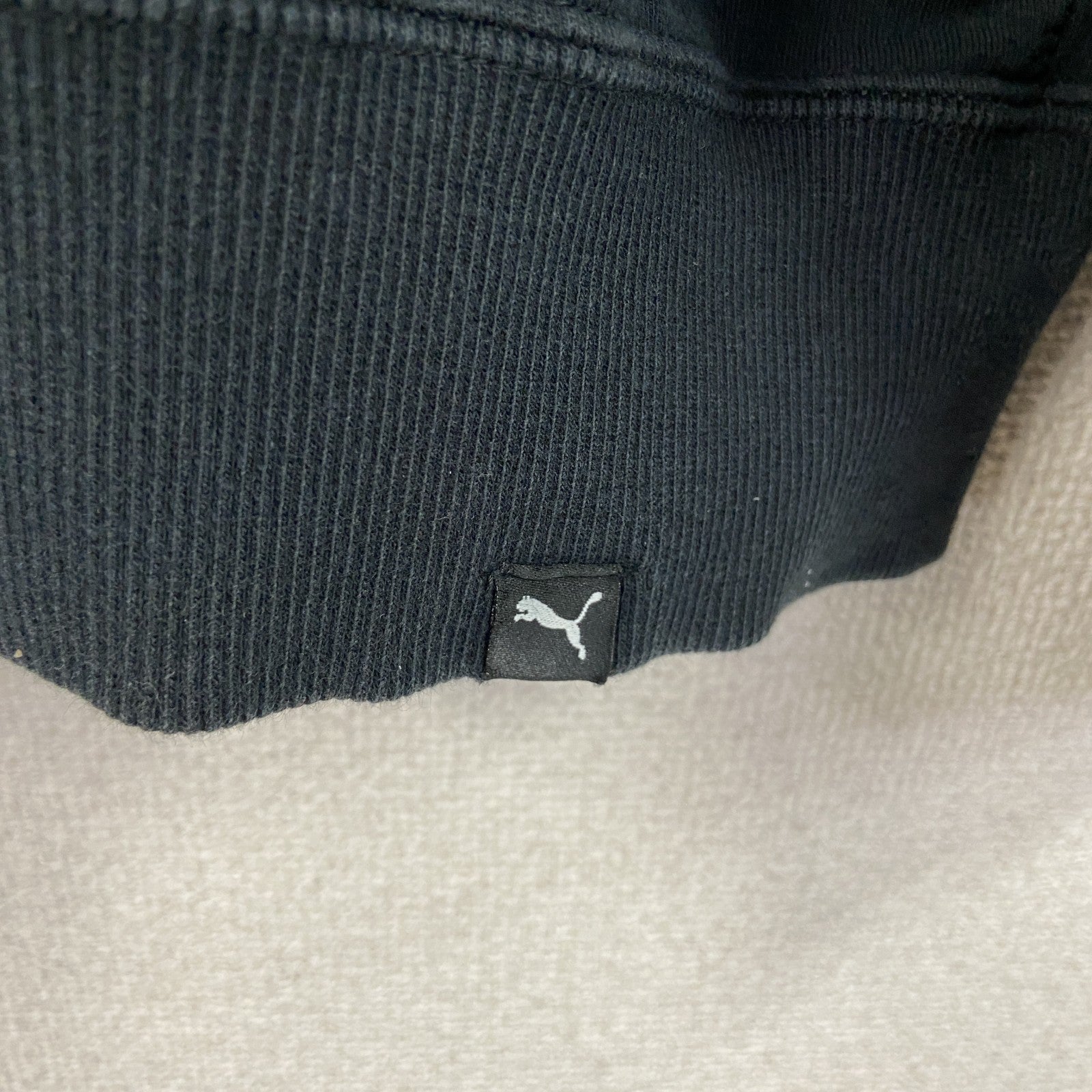 PUMA　プーマ　フルジップスウェット　トラックジャケット/ジャージ　黒　ブラック　XLサイズ
