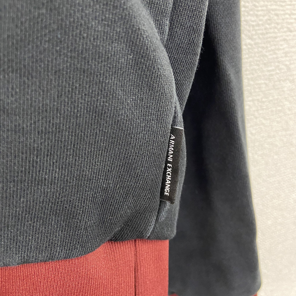 ARMANI EXCHANGE　アルマーニエクスチェンジ　トラックジャケット/ジャージ　黒　ブラック　Mサイズ