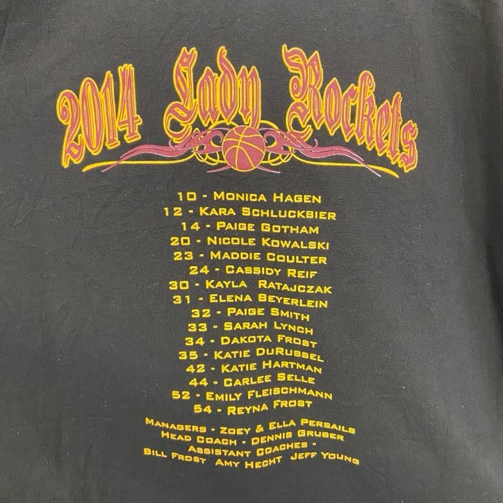 古着 used　GILDAN ギルダン　半袖プリントTシャツ　バスケ　黒　ブラック　クルーネック　ビックシルエット　XLサイズ