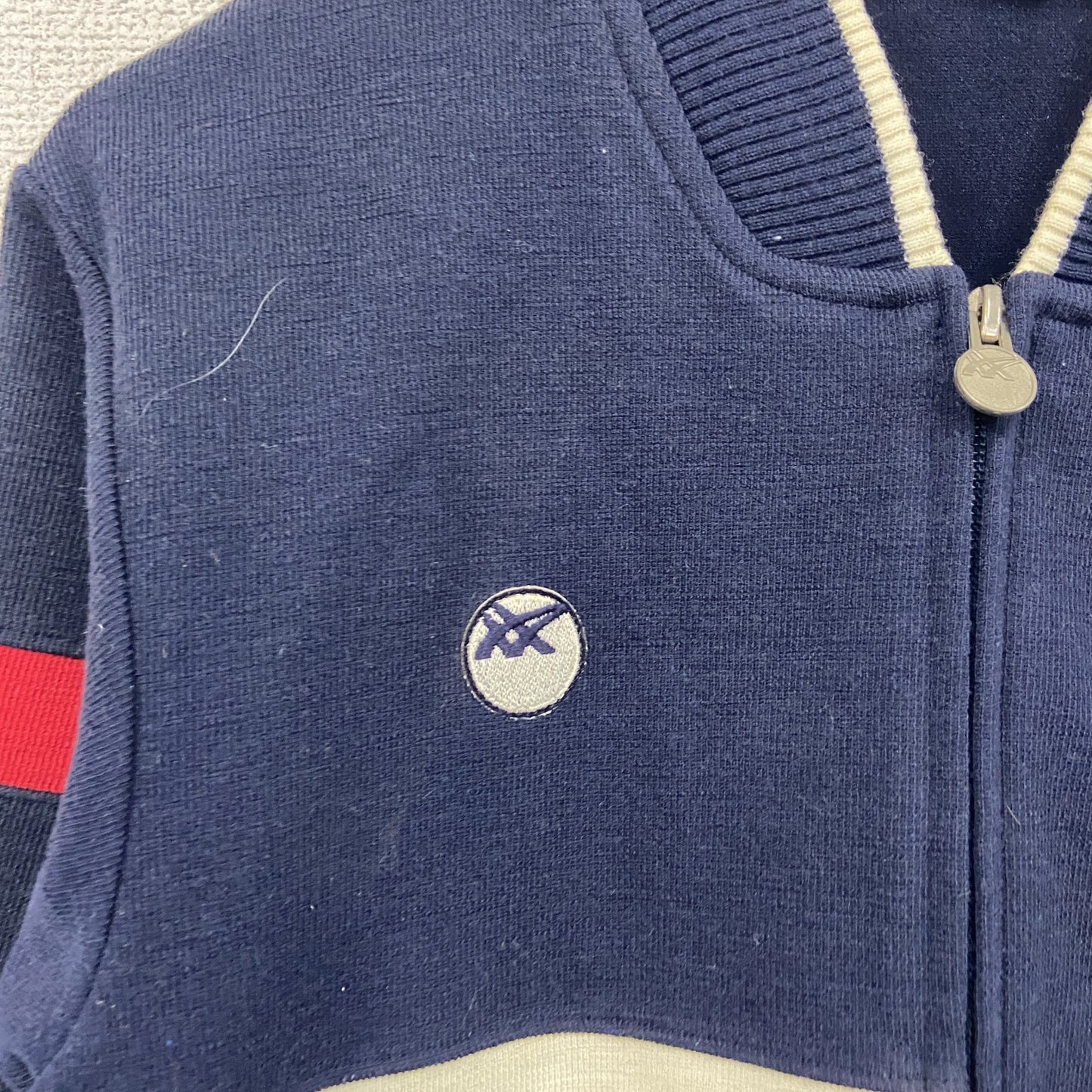 asics　アシックス　ニットパーカー/フーディー　Lawnship　紺　ネイビー