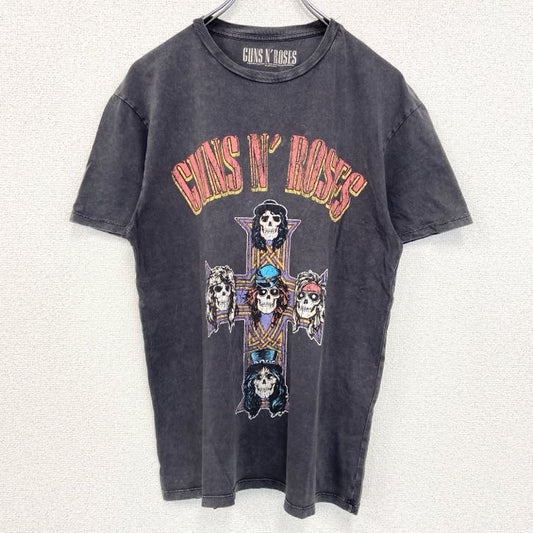 GUNSN'ROSES ガンズアンドローゼズ　半袖ロックプリントTシャツ　バンド　Sサイズ