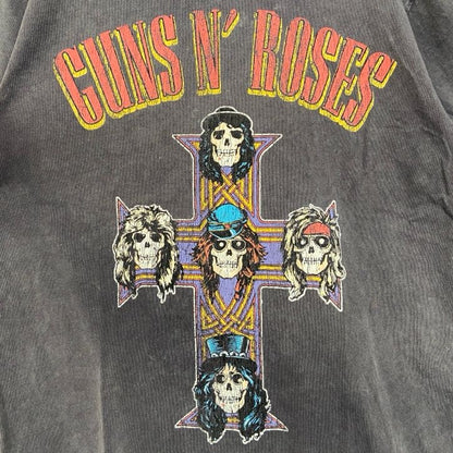 GUNSN'ROSES ガンズアンドローゼズ　半袖ロックプリントTシャツ　バンド　Sサイズ