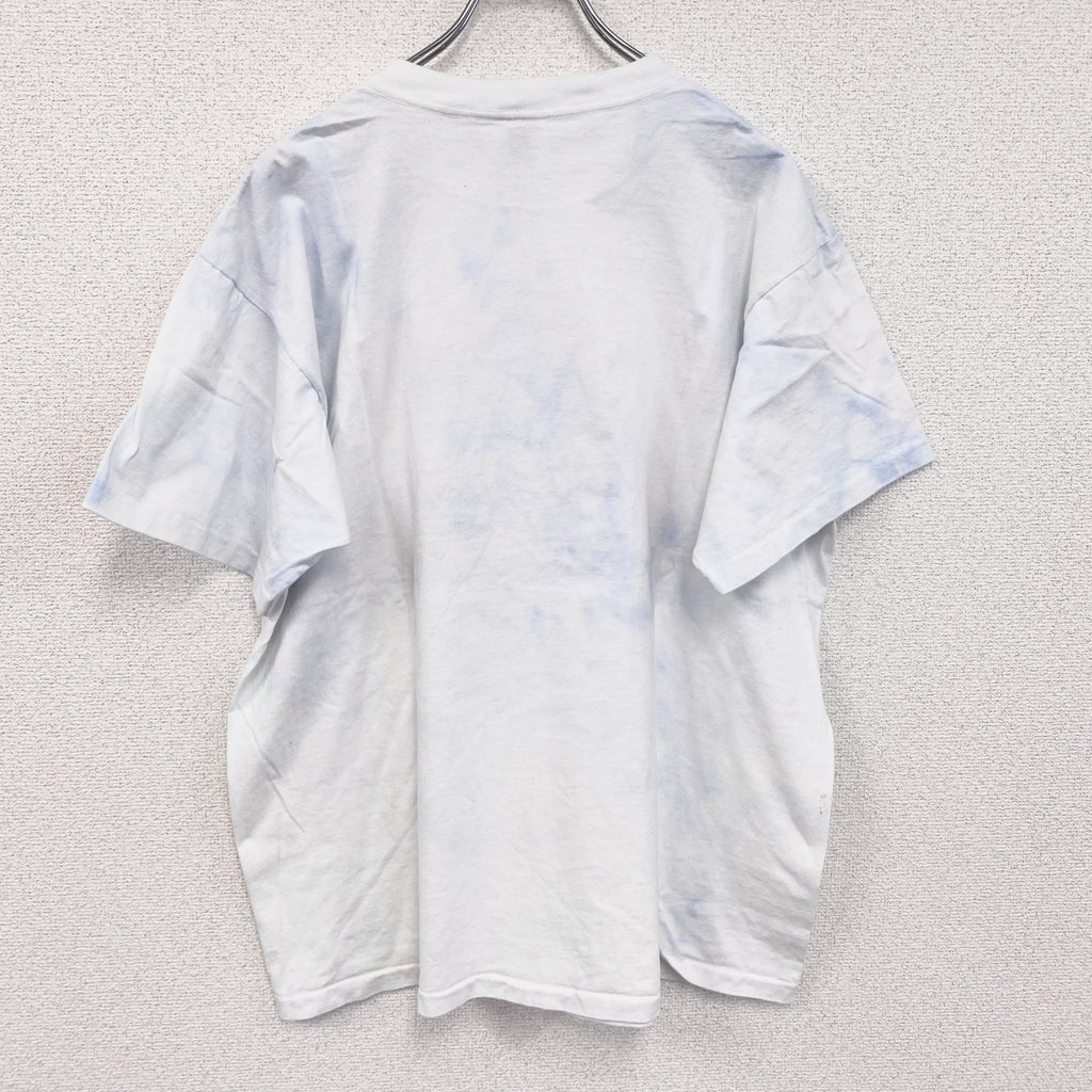 90s　TENNESSEE RIVER　半袖プリントTシャツ　ヴィンテージ　シングルステッチ　白　ホワイト　XLサイズ