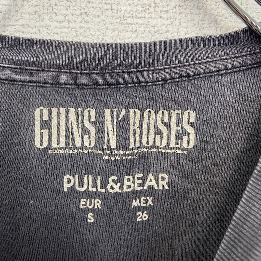 GUNSN'ROSES ガンズアンドローゼズ　半袖ロックプリントTシャツ　バンド　Sサイズ