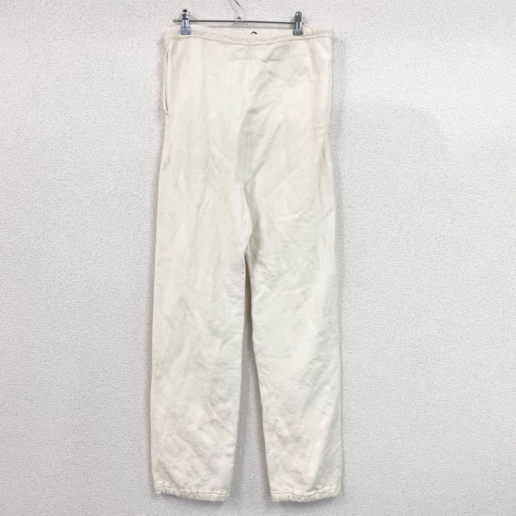 80s　Champion　チャンピオン　リバースウィーブ　スウェットパンツ　トリコタグ　アイボリー　XLサイズ