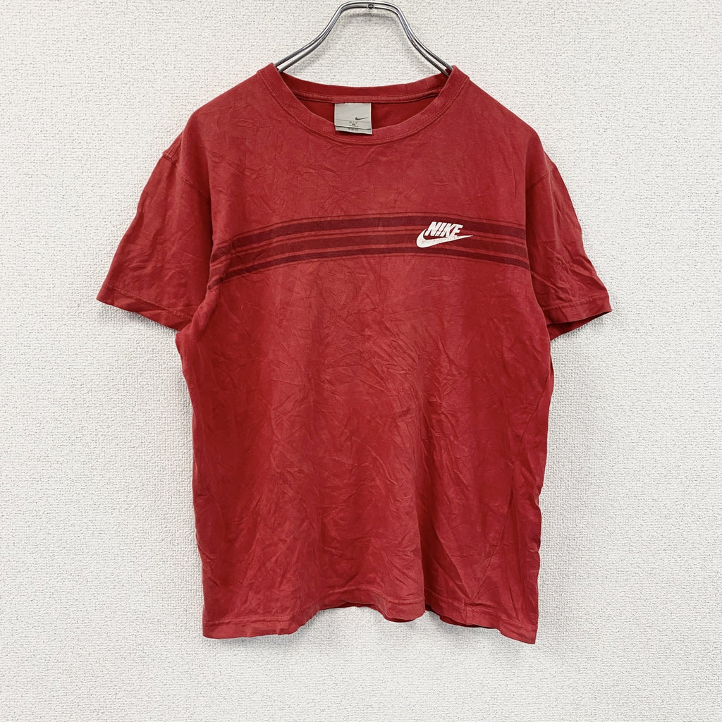 00s　NIKE　ナイキ　半袖Tシャツ　ヴィンテージ　赤　レッド　Mサイズ