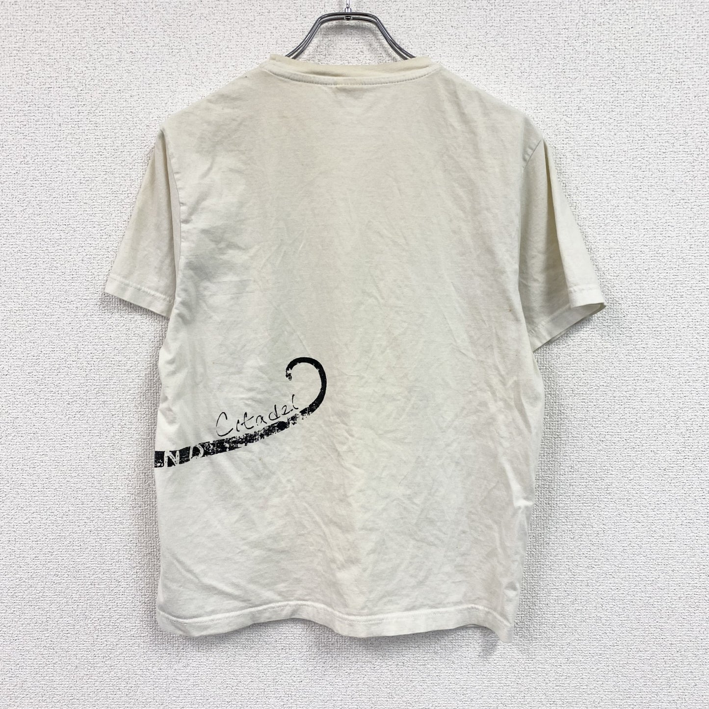 OZONE HOLIDAYS　半袖プリントアニマルTシャツ　MAURITIUS ISLAND　白　ホワイト　Mサイズ