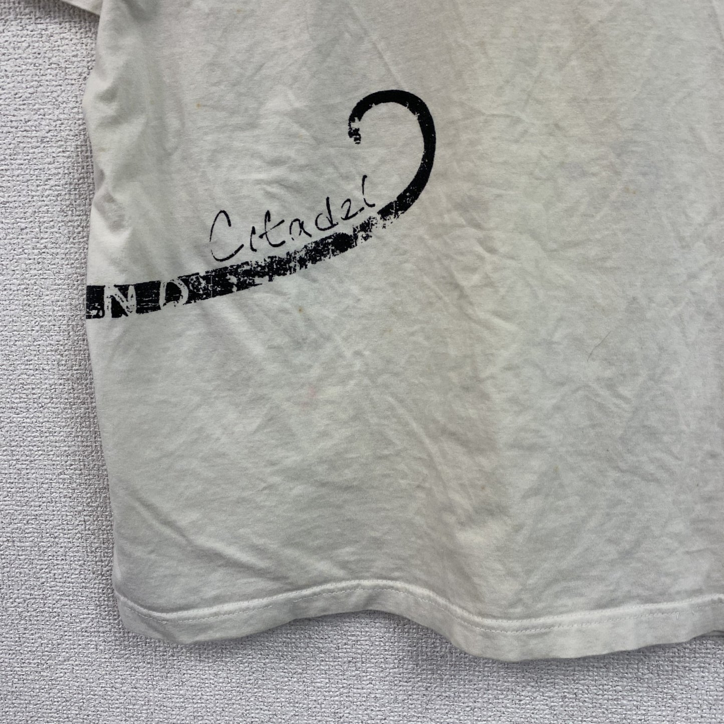 OZONE HOLIDAYS　半袖プリントアニマルTシャツ　MAURITIUS ISLAND　白　ホワイト　Mサイズ