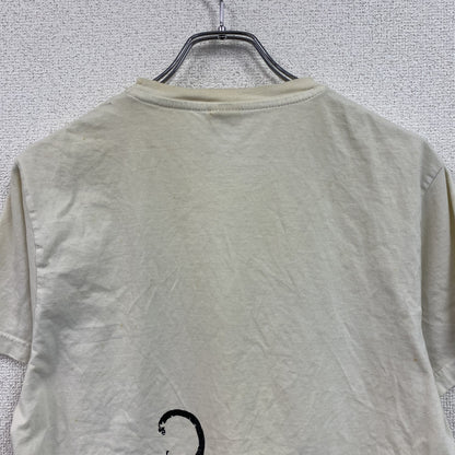 OZONE HOLIDAYS　半袖プリントアニマルTシャツ　MAURITIUS ISLAND　白　ホワイト　Mサイズ