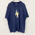 UNIQLO　ユニクロ　寄生獣　半袖プリントTシャツ　紺　ネイビー　XLサイズ