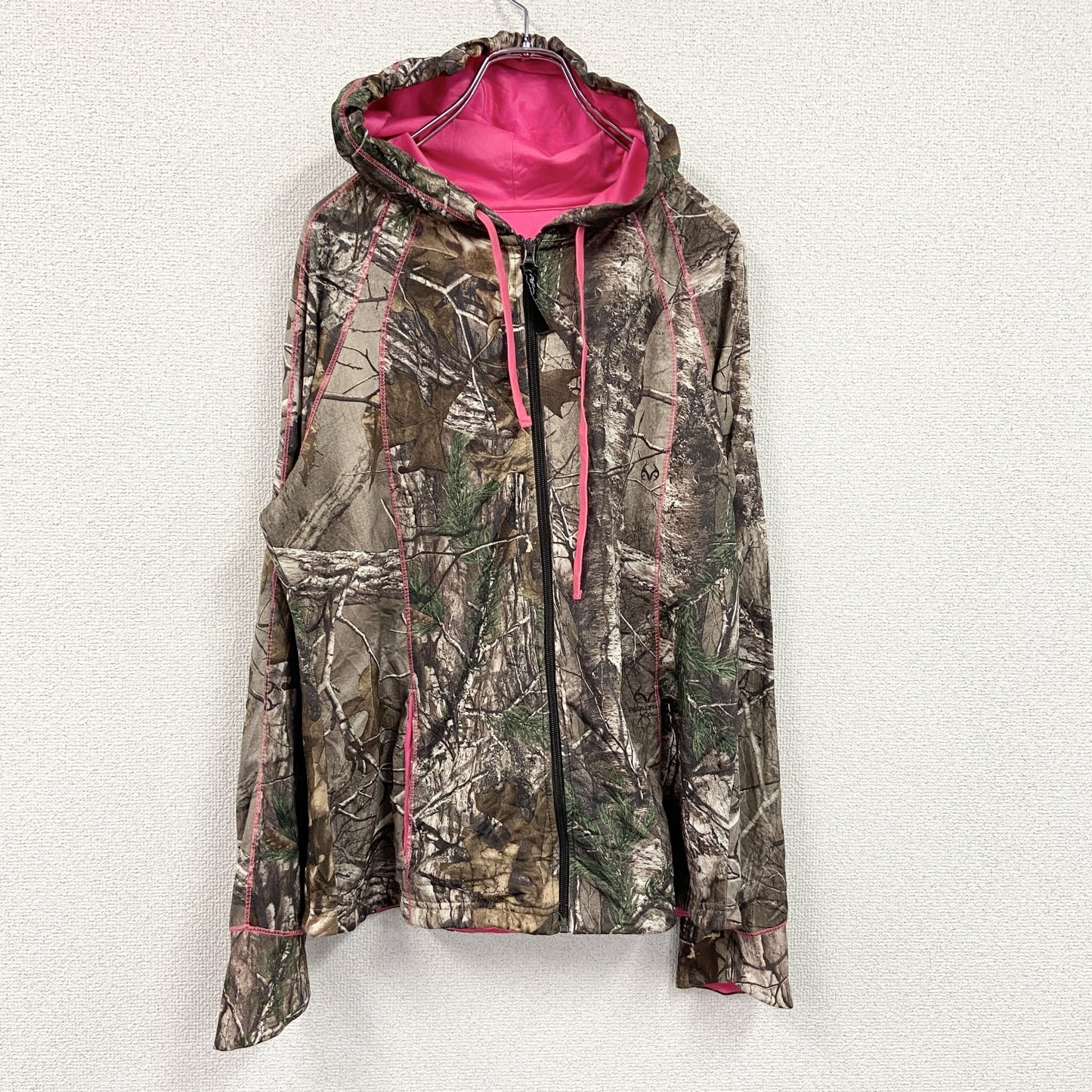 REALTREE　スウェットパーカー/フーディー　茶色　ブラウン　