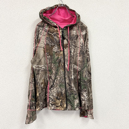 REALTREE　スウェットパーカー/フーディー　茶色　ブラウン　