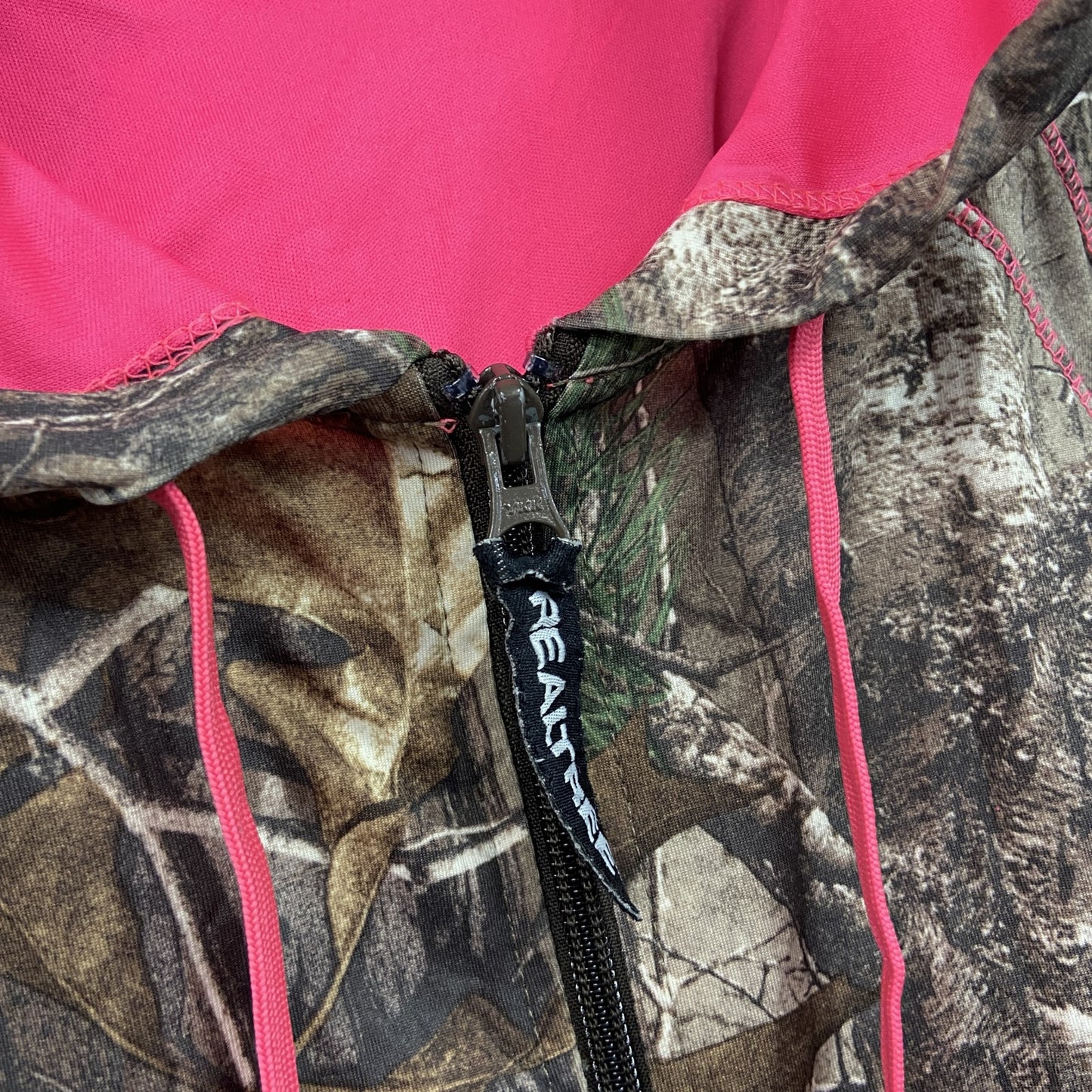 REALTREE　スウェットパーカー/フーディー　茶色　ブラウン　