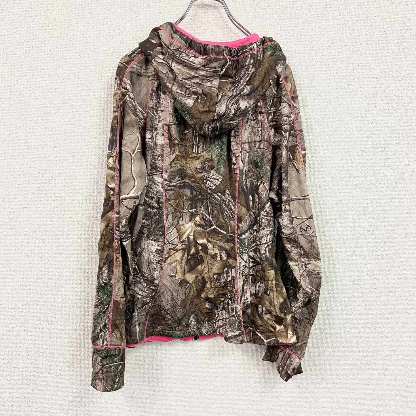 REALTREE　スウェットパーカー/フーディー　茶色　ブラウン　