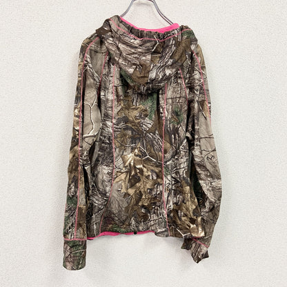 REALTREE　スウェットパーカー/フーディー　茶色　ブラウン　