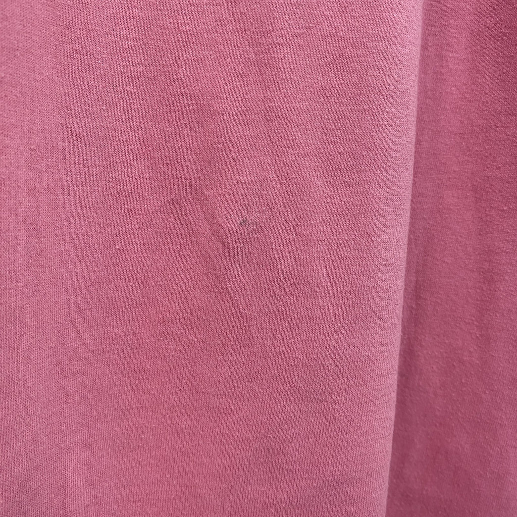 80s　JERZEES　ジャージーズ　半袖プリントTシャツ　ヴィンテージ　シングルステッチ　ピンク　XLサイズ