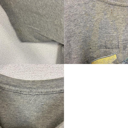 古着 used　Disney ディズニー　90s　半袖キャラクタープリントTシャツ　グレー　灰色　ビックシルエット
