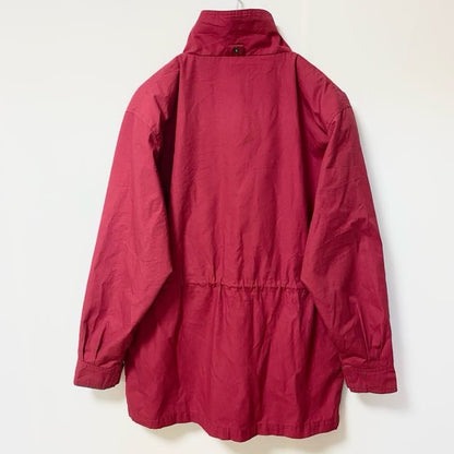 古着 used　CABIN CREEK　キャビンクリーク　長袖ハイネックブルゾン　ビックシルエット　赤　レッド　秋冬服