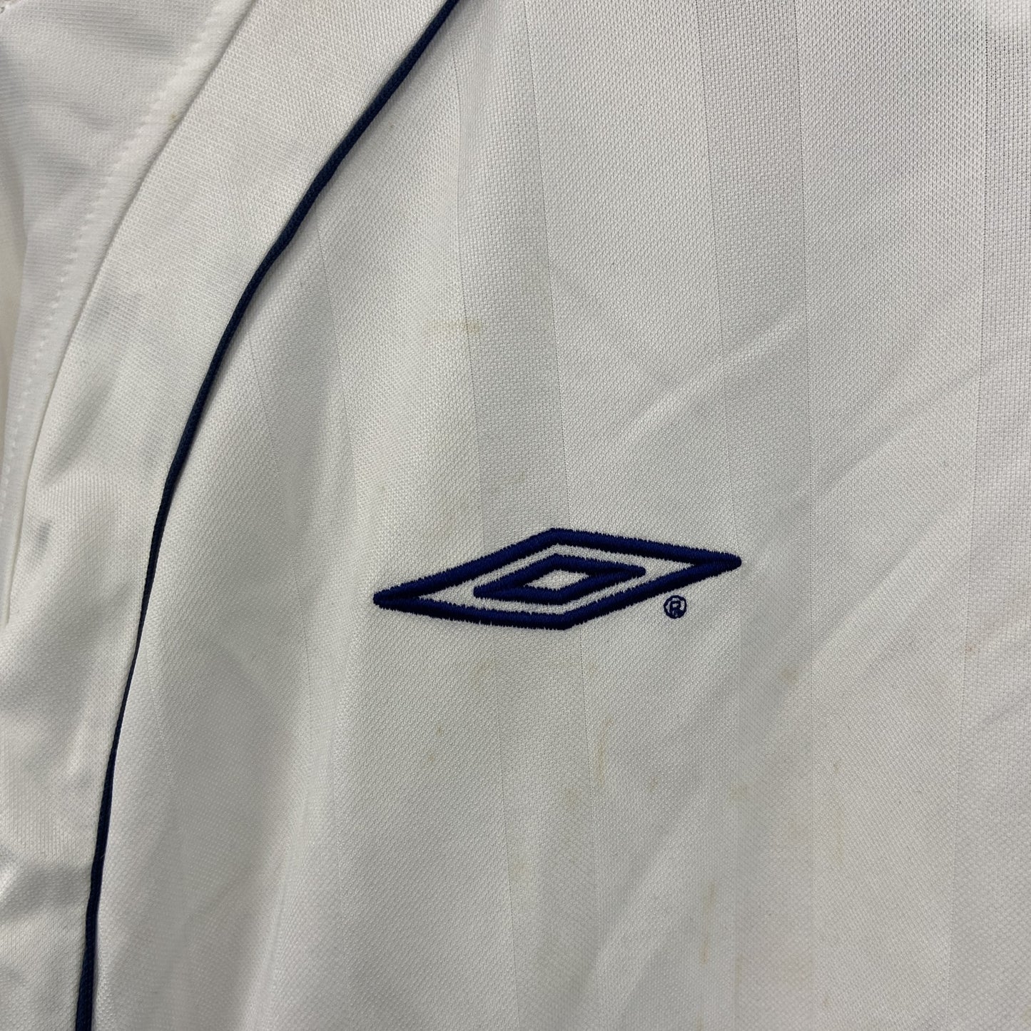 UMBRO　アンブロ　半袖Tシャツ　ゲームシャツ　ラグランスリーブ　イングランド代表　白　ホワイト　78/81サイズ