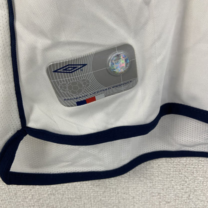 UMBRO　アンブロ　半袖Tシャツ　ゲームシャツ　ラグランスリーブ　イングランド代表　白　ホワイト　78/81サイズ
