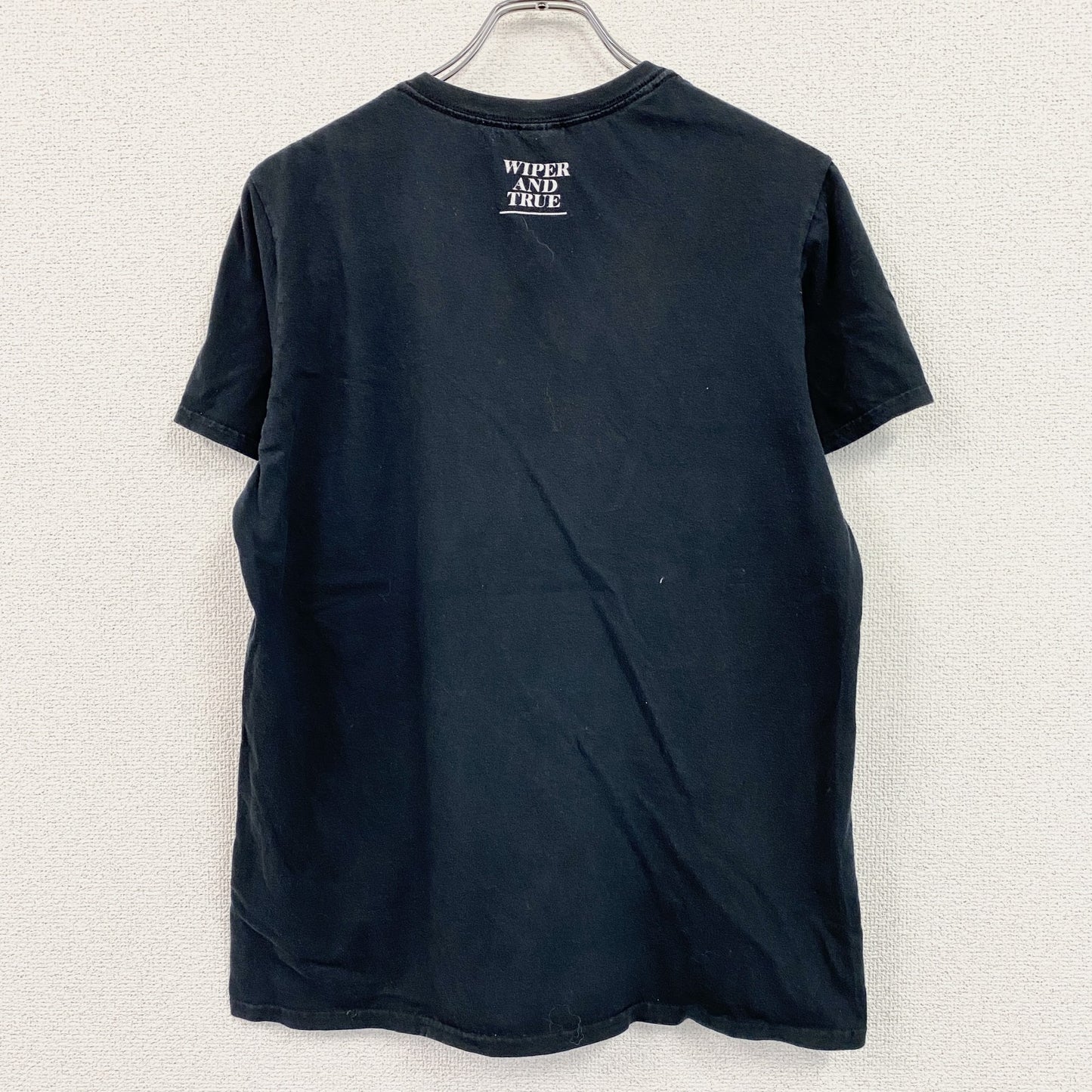 GILDAN　ギルダン　半袖プリントアニマルTシャツ　サーカス　像　黒　ブラック　Mサイズ