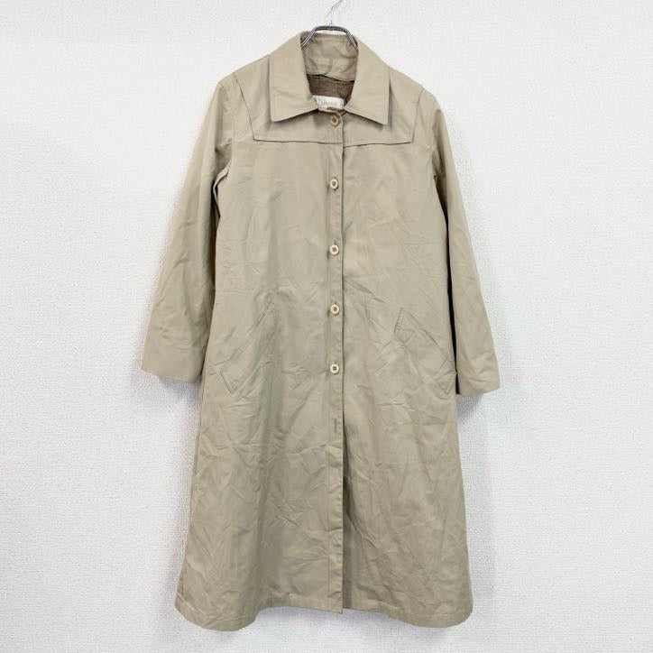 LONDON FOG　ロンドンフォグ　ステンカラーコート　トレンチコート　ベージュ　10サイズ