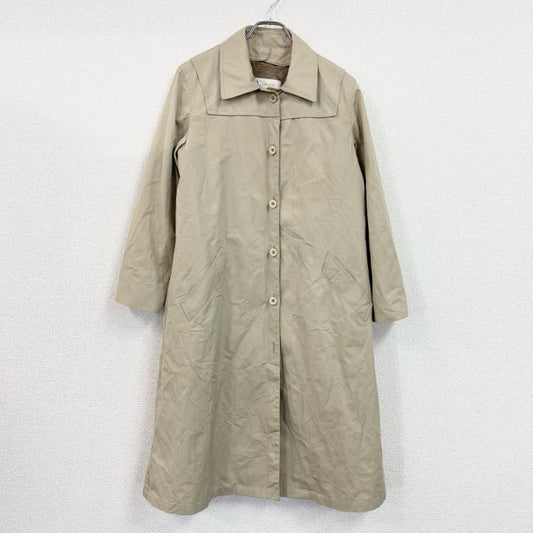 LONDON FOG　ロンドンフォグ　ステンカラーコート　トレンチコート　ベージュ　10サイズ