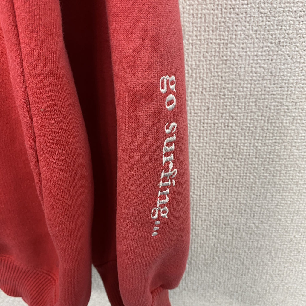 Town&Country　T&C　フルジップスウェットパーカー/フーディー　赤　レッド　Lサイズ