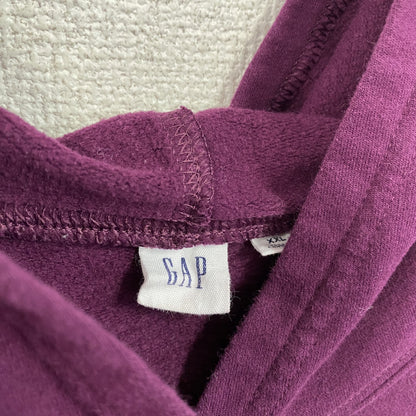 GAP　ギャップ　スウェットパーカー/フーディー　デカロゴ　紫　パープル　2XLサイズ