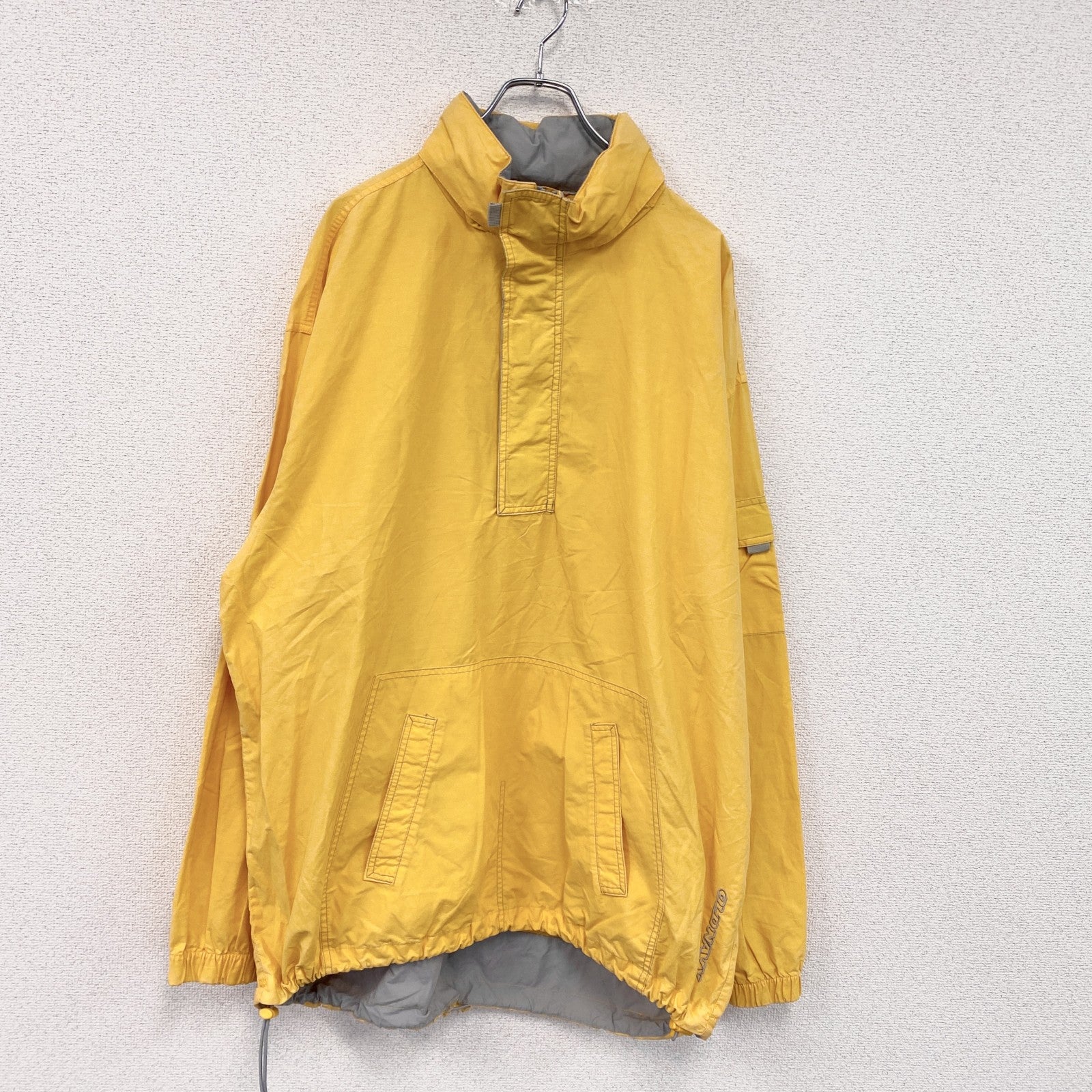 ～00s　OLD NAVY　オールドネイビー　プルオーバージャケット　アノラックジャケット　黄色　イエロー　2XLサイズ