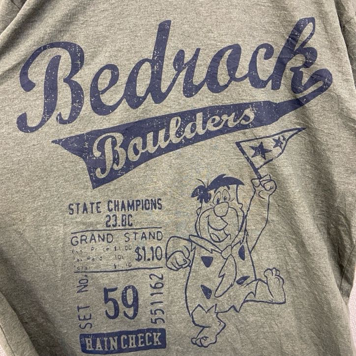 古着 used　THE FLINTSTONES　半袖キャラクタープリントTシャツ　原子家族フリントストーン　クルーネック