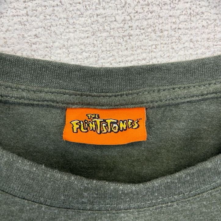 古着 used　THE FLINTSTONES　半袖キャラクタープリントTシャツ　原子家族フリントストーン　クルーネック