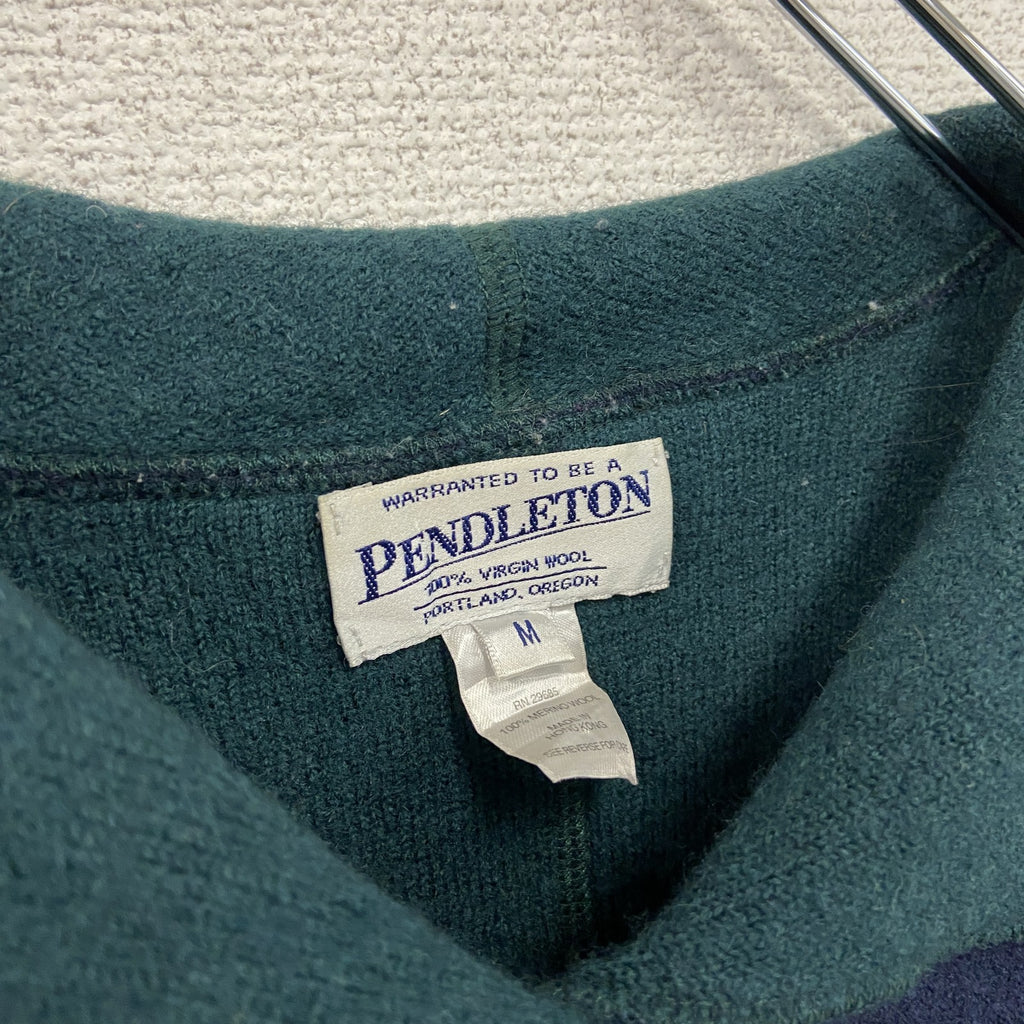 ～00s　PENDELTON　ペンドルトン　ウールテーラードジャケット　3B　ヴィンテージ　紺　ネイビー　Ｍサイズ