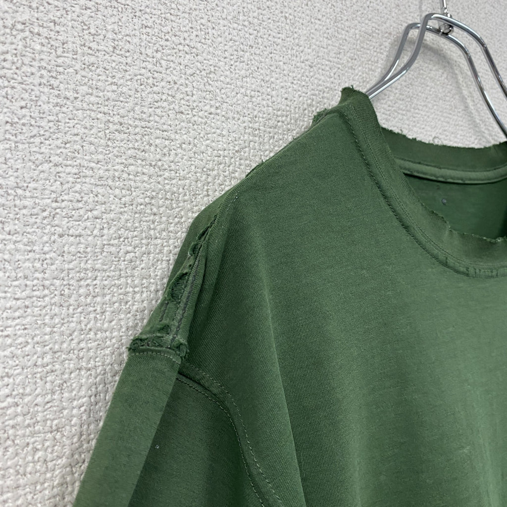 Mont-bell　モンベル　半袖プリントTシャツ　深緑　ディープグリーン