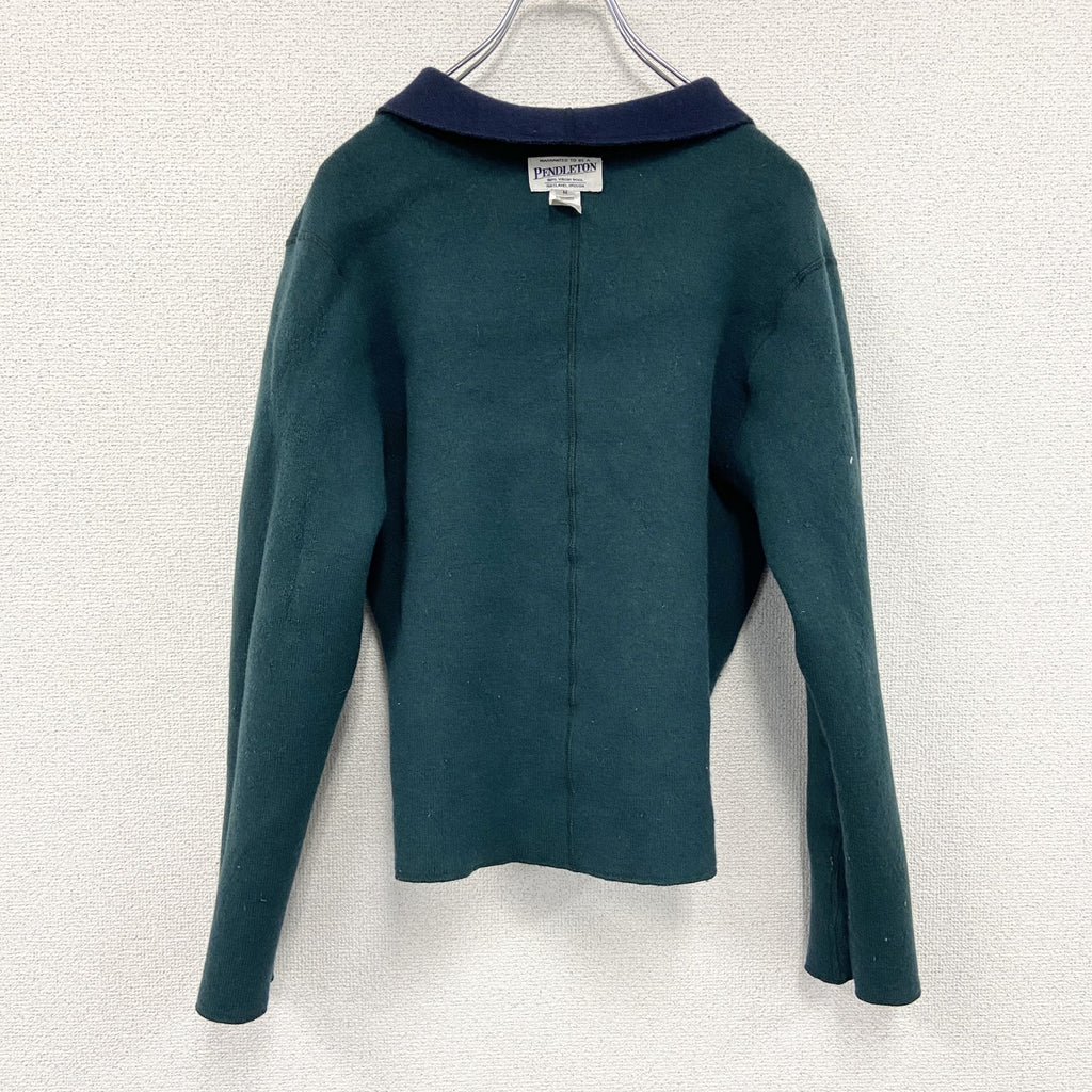 ～00s　PENDELTON　ペンドルトン　ウールテーラードジャケット　3B　ヴィンテージ　紺　ネイビー　Ｍサイズ